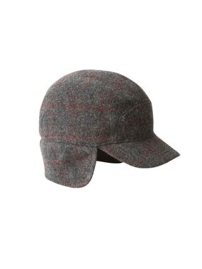 L.L Bean Adults' Maine Guide Wool Cap with PrimaLoft Plaid Large